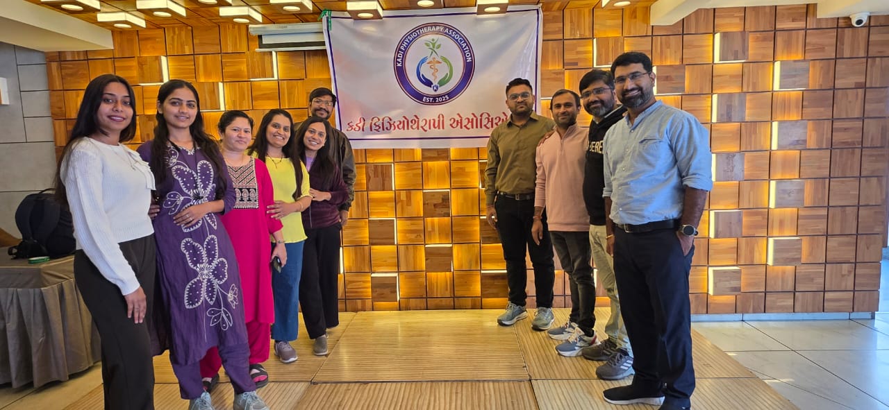 કડી ફિઝિયોથેરાપી એસોસિએશન ની સ્થાપના કરવામાં આવી છે.