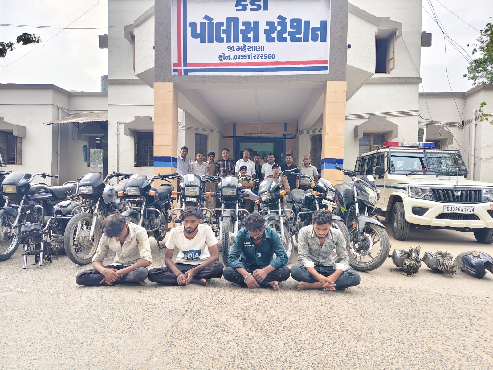 કડી પોલીસની શંકાસ્પદ ‘વાહવાહી’ પાછળનો  અસલી ચહેરો: ગુનાખોરી રોકવામાં સદંતર નાકામયાબ ખાખી માત્ર પીઠ થાબડવામાં વ્યસ્ત!